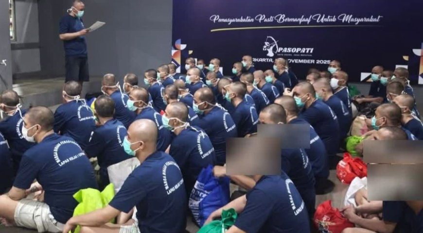 Ribuan Narapidana LP Cipinang Terima Remisi Kemerdekaan, Puluhan Langsung Bebas
