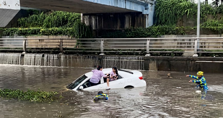 Pahlawan Tanpa Tanda Jasa di Tengah Amukan Banjir Changxing