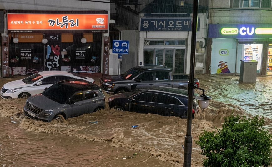 Tangis di Balik Jendela: Perjuangan Warga Geoje Melawan Banjir Bandang