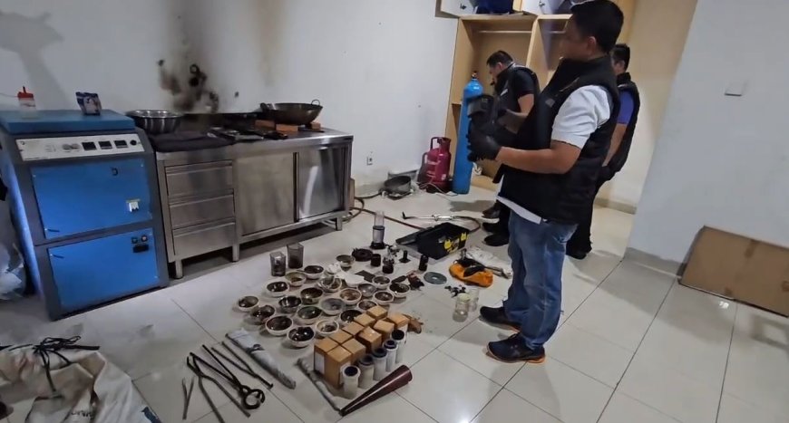 Bareskrim Polri Bongkar Markas Rahasia Penyelundupan Emas Ilegal ke Dubai di Sunter Agung