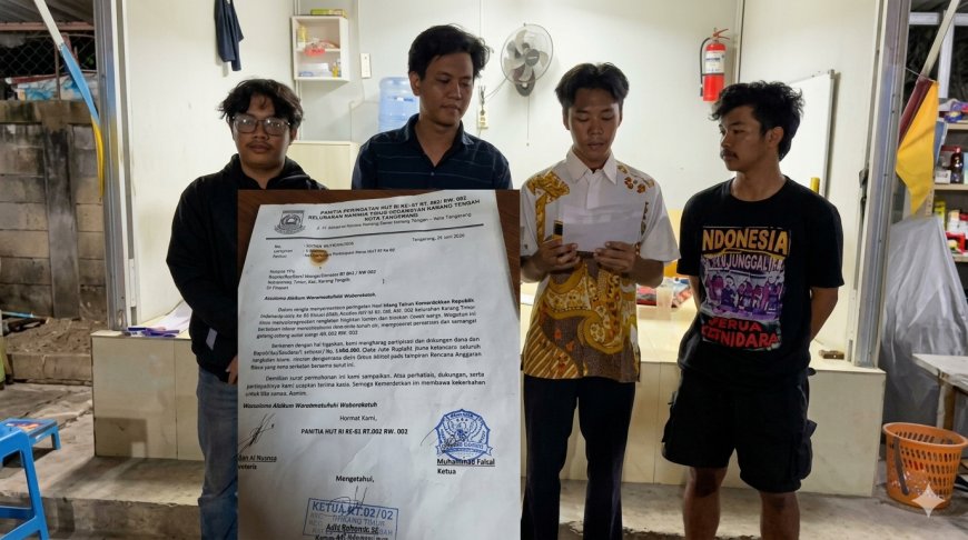 Bukan Iuran Per KK, Ini Fakta Surat Sumbangan HUT RI Rp1 Juta yang Viral