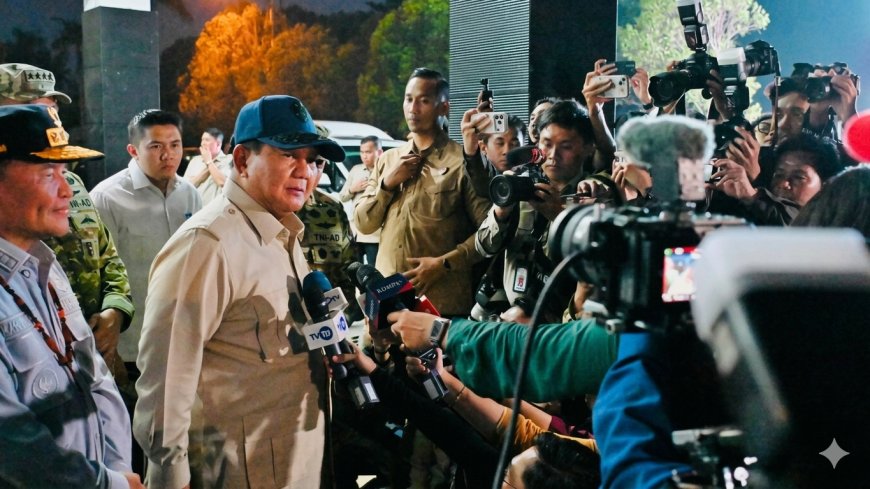 Prabowo Optimistis Karhutla Segera Terkendali, Kebutuhan Penanganan Terus Dipenuhi