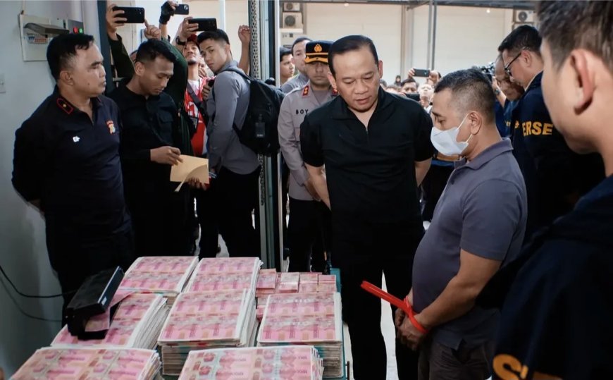 Polisi Bongkar Pabrik Uang Palsu Rp36 Miliar di Tangerang Selatan