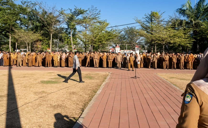Tak Terima Dinonaktifkan, Mantan Kadishub Gowa Ngamuk Minta Apel ASN Bubar