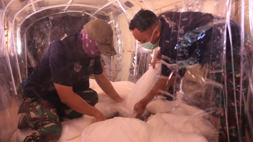 TNI AU Terus Lakukan Modifikasi Cuaca untuk Tekan Karhutla