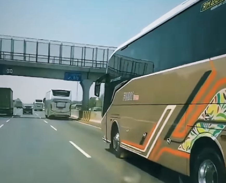 Viral Video Bus Diduga Bawa Massa ke Jakarta, Ternyata Rombongan Wisata