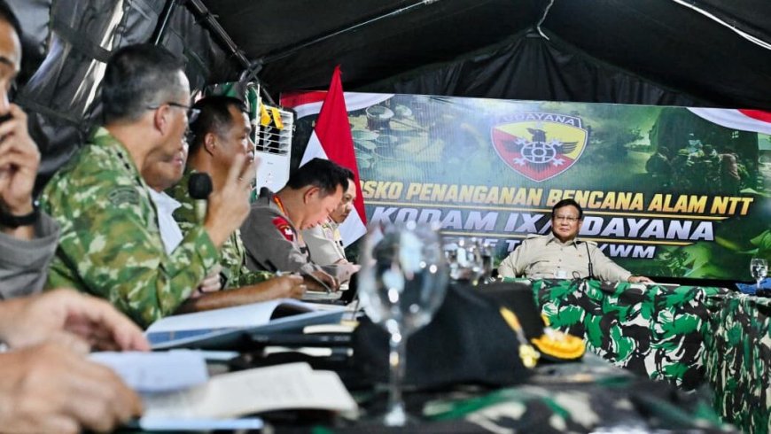 Prabowo Kucurkan Bantuan Rp200 Miliar untuk Provinsi dan 8 Kabupaten di NTT