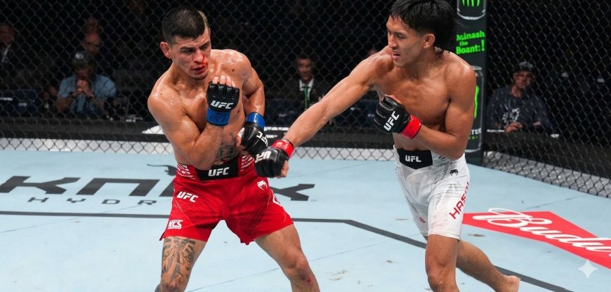 Kemenangan KO Spektakuler! Bilal Hasan Hancurkan Nilson Rojas di Debut UFC