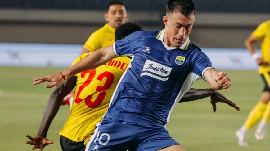 Drama Gol Menit Akhir Peralta, Persib Tekuk Manila Digger 1-0 dan Lolos Fase Grup ACL 2
