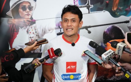 Belum Puas Berprestasi, Veddriq Leonardo Incar Emas Panjat Tebing Asian Games 2026