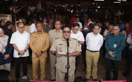 Pemprov DKI Dorong Perluasan Pembiayaan Pedagang Pasar Induk Kramat Jati