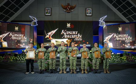 TNI AU Apresiasi Kontribusi Jurnalis melalui Kasau Awards 2026