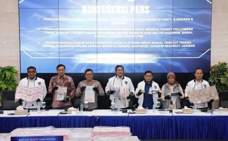 Bareskrim Polri Ungkap Tiga Kasus Judi Online, Sita dan Bekukan Dana Puluhan Miliar