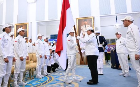 Presiden Prabowo Lepas Kontingen Indonesia Menuju Asian Games XX Aichi-Nagoya 2026