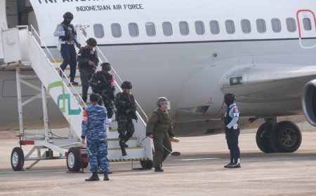 Tingkatkan Kesiapan Penegakan Hukum Ruang Udara, Koopsudnas Latihkan Penanganan Pasca Force Down