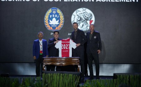 AJAX dan PSSI Resmi Jalin Kemitraan, Perkuat Pengembangan Talenta Sepak Bola Indonesia
