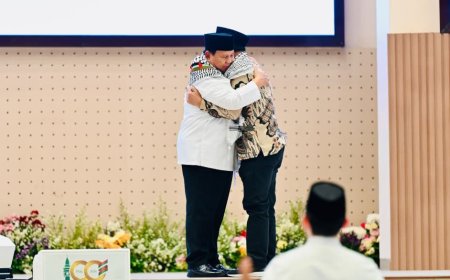 Prabowo Gemakan “Free Palestine” dari Pondok Pesantren Modern Darussalam Gontor