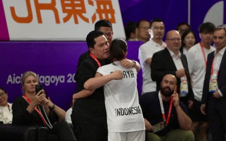 Atlet Teqball Putri Sumaya Sumbang Perak Pertama untuk Indonesia di Asian Games 2026