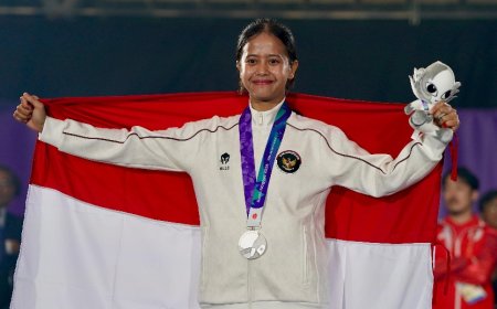 Indonesia Koleksi Lima Medali, Menpora Erick Minta Atlet Jaga Fokus dan Semangat