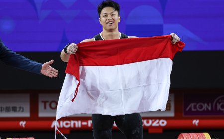 Rahmat Erwin Abdullah Persembahkan Emas Kedua Indonesia di Asian Games 2026