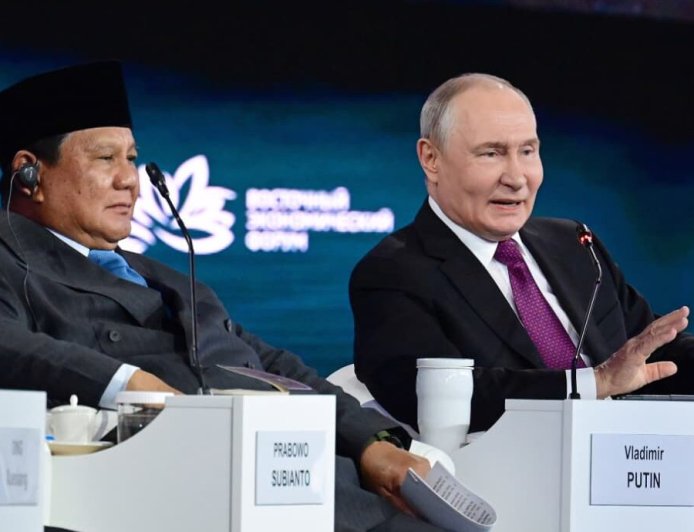 Presiden Prabowo: Pasifik Bukan Pemisah, tapi Jalan Raya Ekonomi Indonesia–Rusia