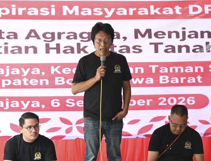 Konflik Agraria Sukajaya Memanas, BAM DPR RI Adian Napitupulu Cs Turun Tangan