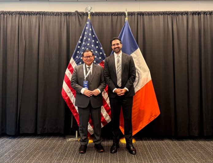 Pramono - Mamdani Bertemu di New York, Bahas Transportasi hingga Jakarta Bond