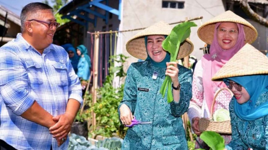 Patut Ditiru, Para Ibu di Cigugur Tengah Cimahi Jadi Ujung Tombak Ketahanan Pangan Keluarga