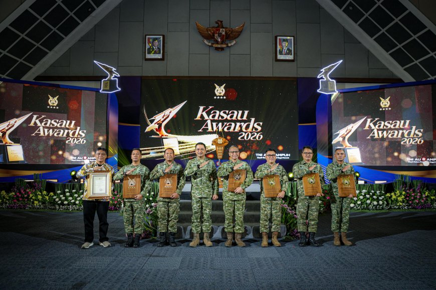 TNI AU Apresiasi Kontribusi Jurnalis melalui Kasau Awards 2026