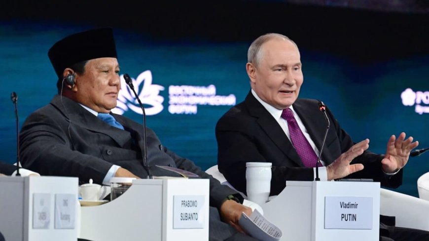 Presiden Prabowo: Pasifik Bukan Pemisah, tapi Jalan Raya Ekonomi Indonesia–Rusia