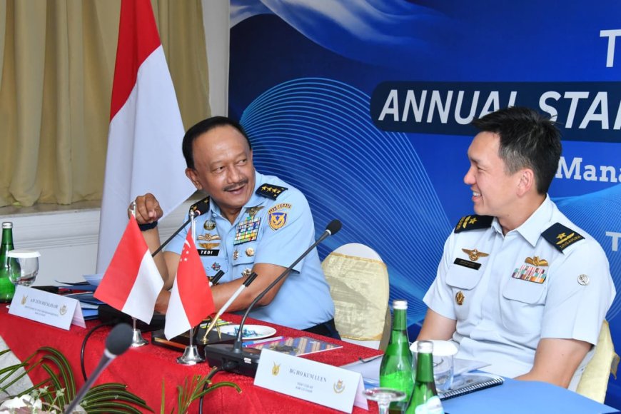 TNI AU–RSAF Perkuat Kerja Sama Bilateral melalui 20th Annual Staff Meeting