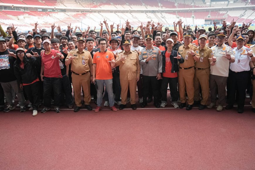 Jelang Persija vs Persib di SUGBK, Gubernur Pramono Ajak The Jakmania dan Warga Jaga Jakarta