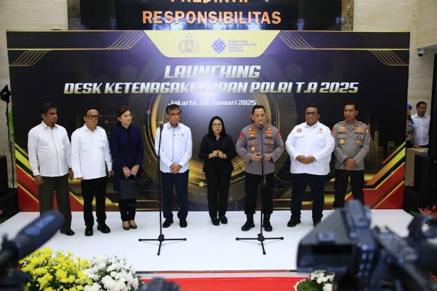 Desk Ketenagakerjaan Polri Bantu 4.236 Buruh Kembali Bekerja