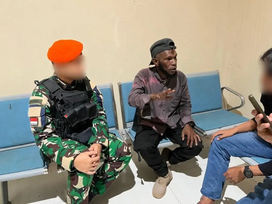 Prajurit Korpasgat BKO Kogabwilhan III Amankan OPM DPO Mabes Polri di Yahukimo