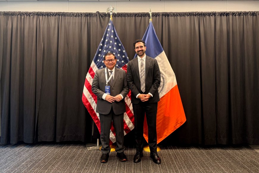 Pramono - Mamdani Bertemu di New York, Bahas Transportasi hingga Jakarta Bond