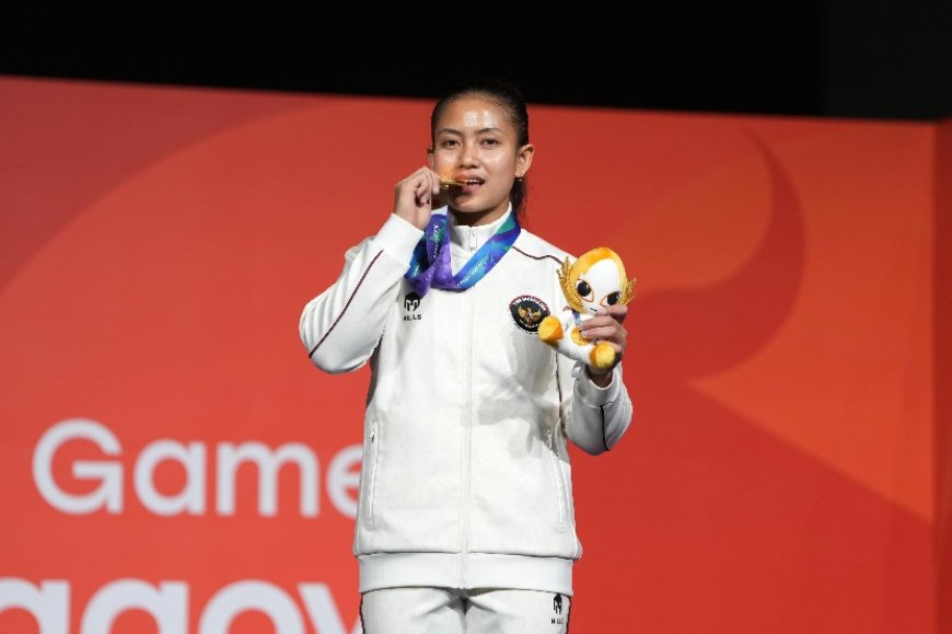 Desak Made Rita Persembahkan Emas Keempat dan Cetak Rekor Asia