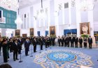 Prabowo Lantik Menteri dan Wakil Menteri Kabinet Merah Putih di Istana Negara