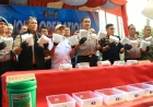Kapolri: Tim Gabungan Sita Hampir 1,2 Ton Sabu dari Laboratorium Gelap di Aceh