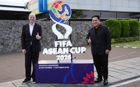 Presiden FIFA Gianni Infantino Disambut Ketum PSSI Erick Thohir dan Dipastikan Saksikan Final FIFA ASEAN CUP 2026