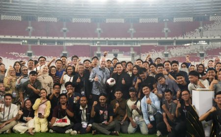 Presiden FIFA dan Ketum PSSI Tinjau Kesiapan SUGBK Gelar Final FIFA ASEAN Cup 2026