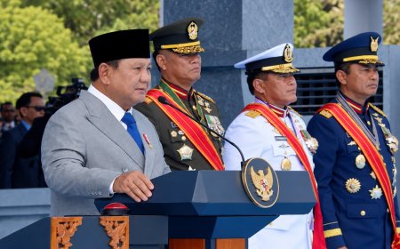 HUT TNI ke-81, Presiden Prabowo Sampaikan TNI Tidak Terpisahkan dari Rakyat