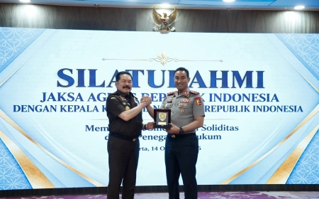Temui Jaksa Agung, Kapolri Suyudi Dorong Kolaborasi Penegakan Hukum