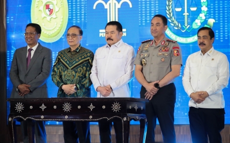 Kapolri-Menkum Teken SKB Sinkronisasi Sistem Peradilan Pidana, Perkuat Kepastian Hukum