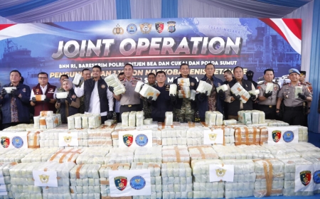 Kapolri Ungkap Penyelundupan 1,16 Ton Ketamin Senilai Rp3,48 Triliun, Delapan Kru Kapal Ditangkap