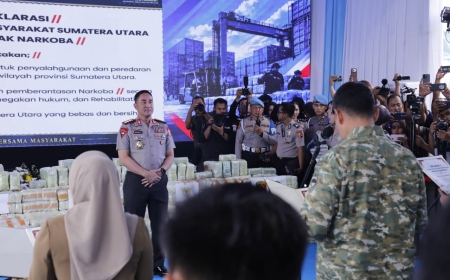 Ungkap Penyelundupan 1,16 Ton Ketamin di Sumut, Kapolri : Berpotensi Selamatkan 5,8 Juta Jiwa