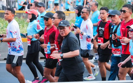 Ikut Jakarta Running Festival 2026, Gubernur Pramono: Reputasi DKI di Kancah Global Terus Menguat