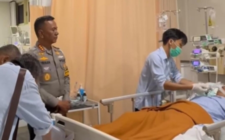 Kapolri Jamin Pengobatan Pengemudi Ojol Korban Kecelakaan BYD hingga Sembuh