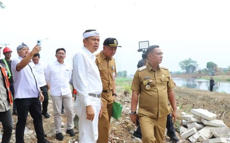 KDM Minta Normalisasi Kali CBL Tuntas Tahun Ini