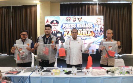 Polda Sumsel Tangani 63 Perkara Karhutla, Sebanyak 54 Orang Ditetapkan sebagai Tersangka