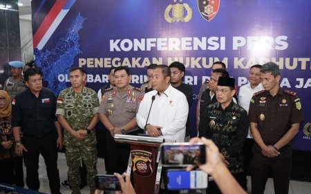 Penegakan Hukum Karhutla di Kalbar: 68 Kasus Perorangan dan 33 Korporasi Masuk Penyidikan